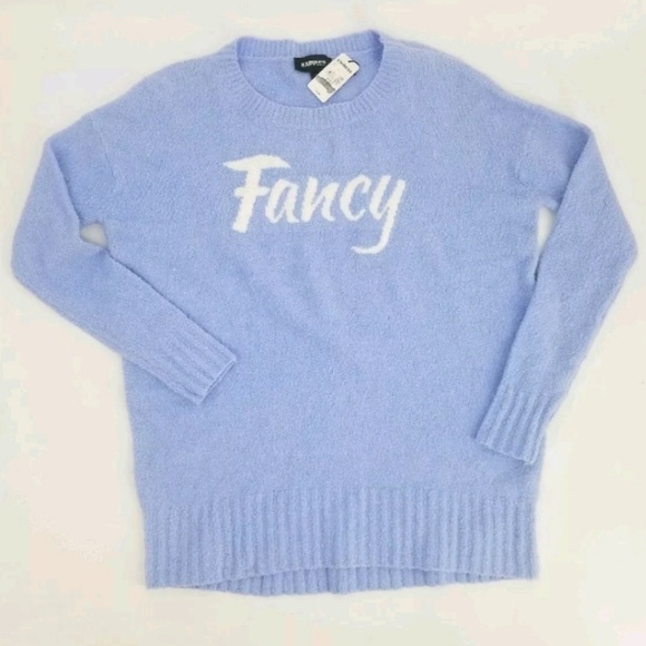 Express NWT Medium Fancy Pullover Tunic Sweater - Picture 3 of 5